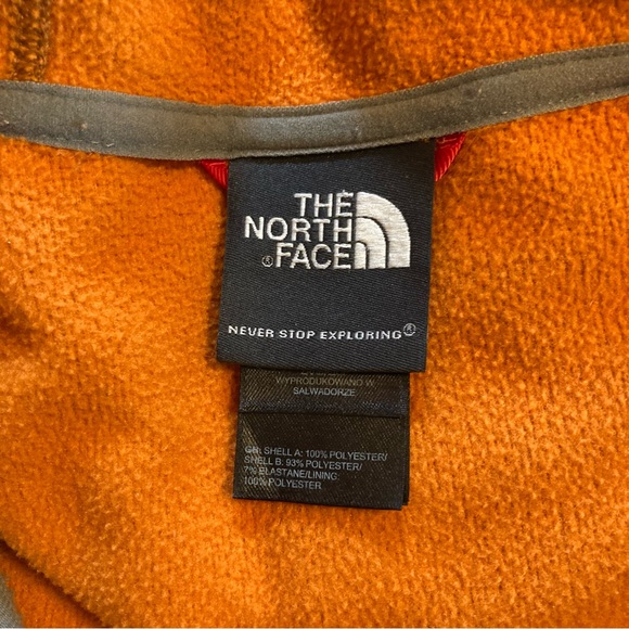 NEW The North Face Full Zip Hoodie Jacket XL Burnt Orange - Picture 7 of 8